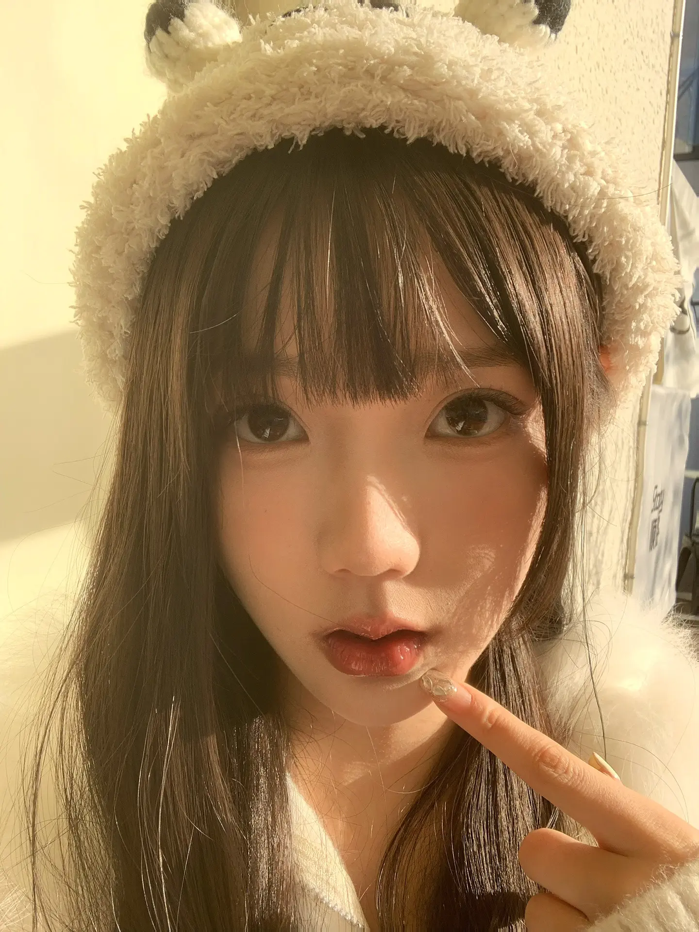 嘴巴好干 我的意思是宝宝亲亲