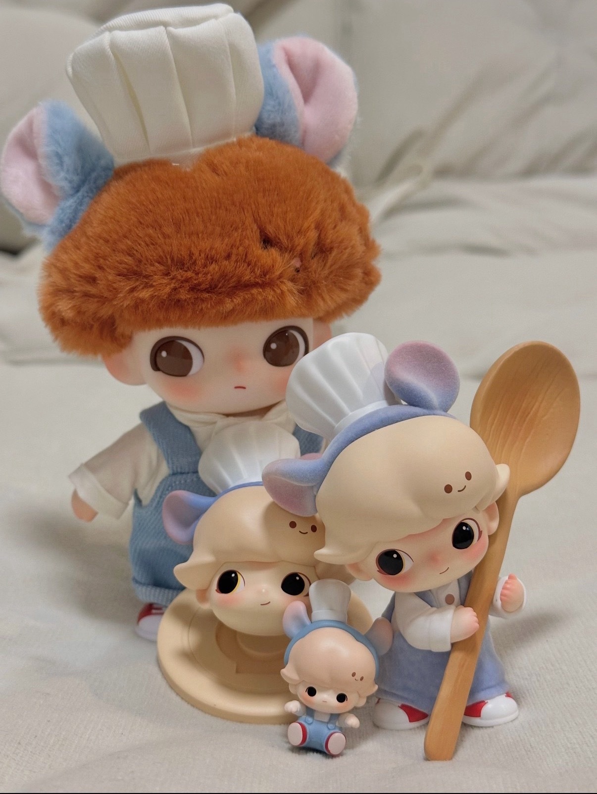 我各个平台全是dimoo新品大米小米😢 这简直萌🐭了 
