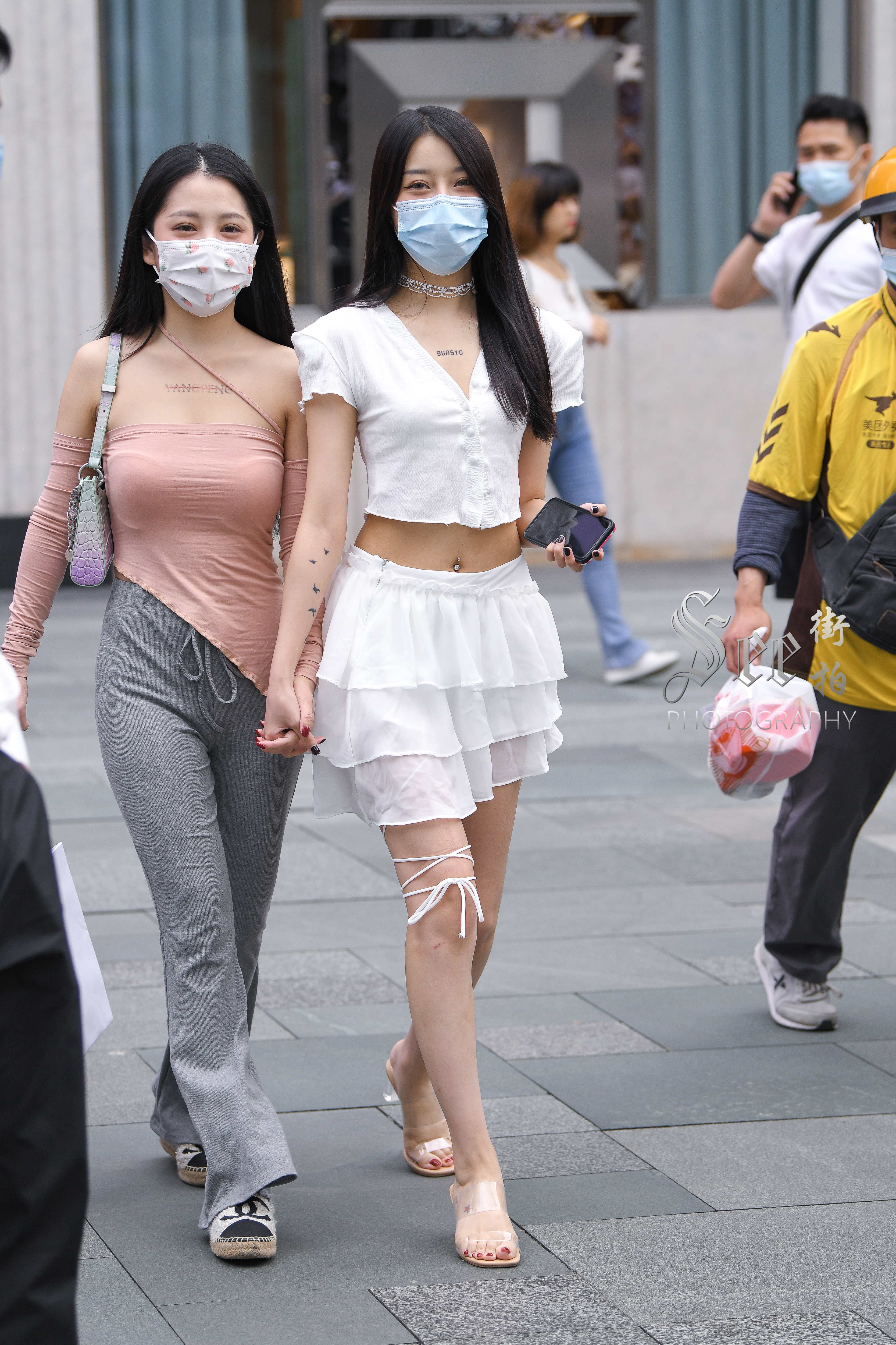 白色套装裙，甜美优雅~~ ​​​
