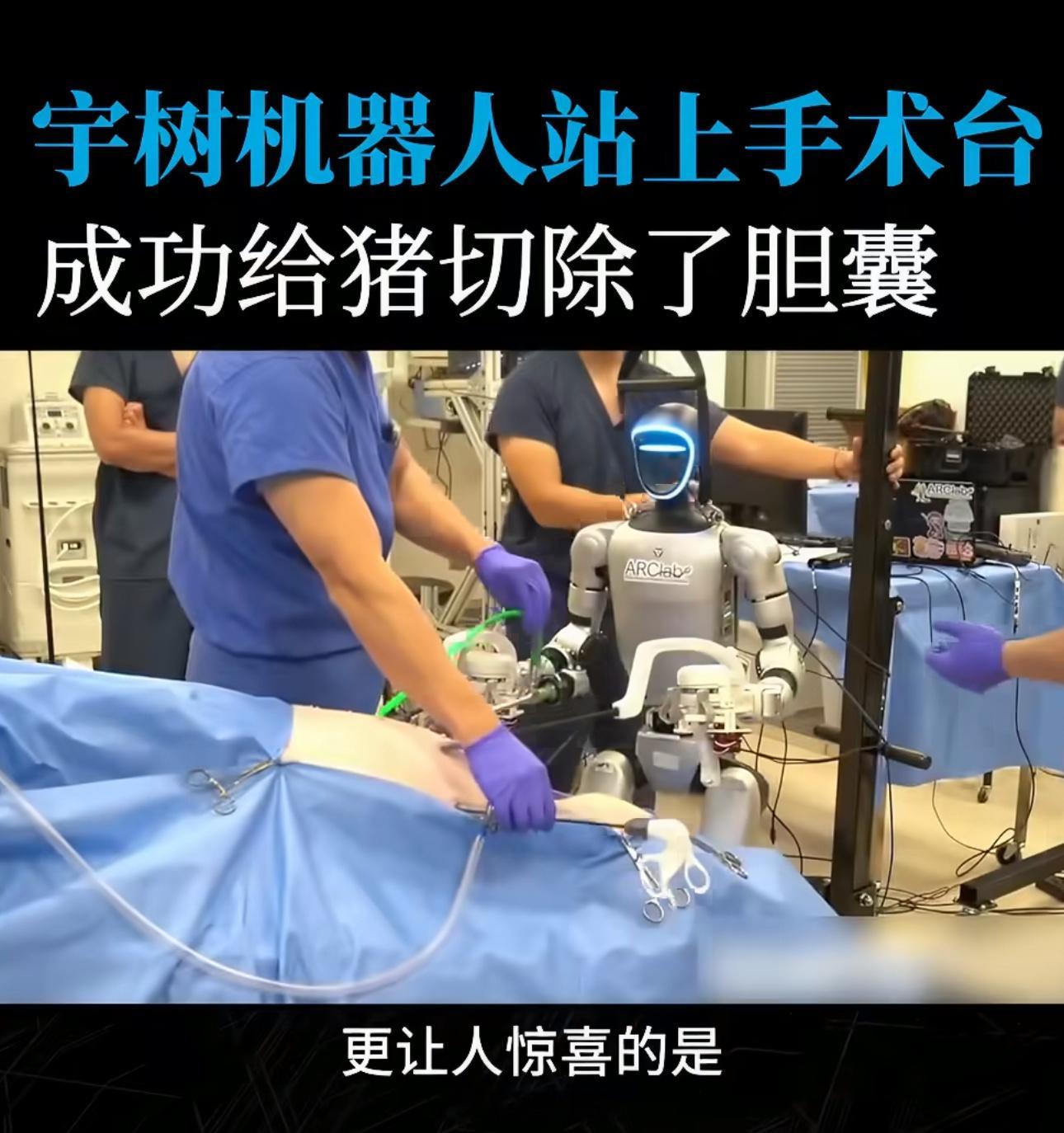 宇树机器人给猪做手术登上Nature宇树机器人完成动物手术并登上《Nature》
