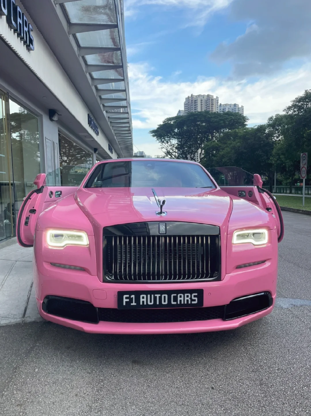 新加坡唯一BLACKPINK💗劳斯莱斯曜影