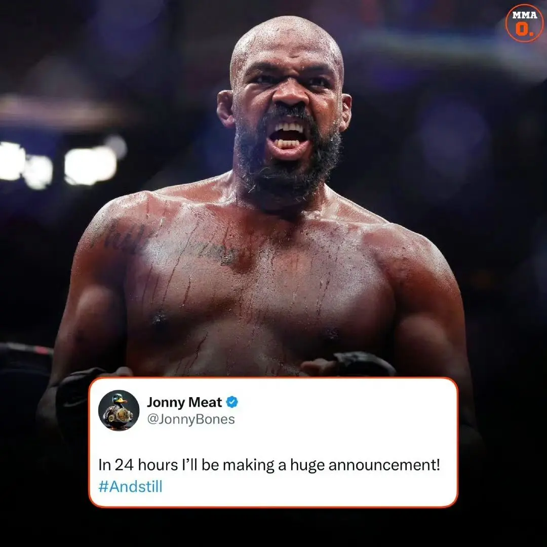“骨头”乔恩·琼斯（Jon Jones）说，明天将会宣布一个重大消息。...