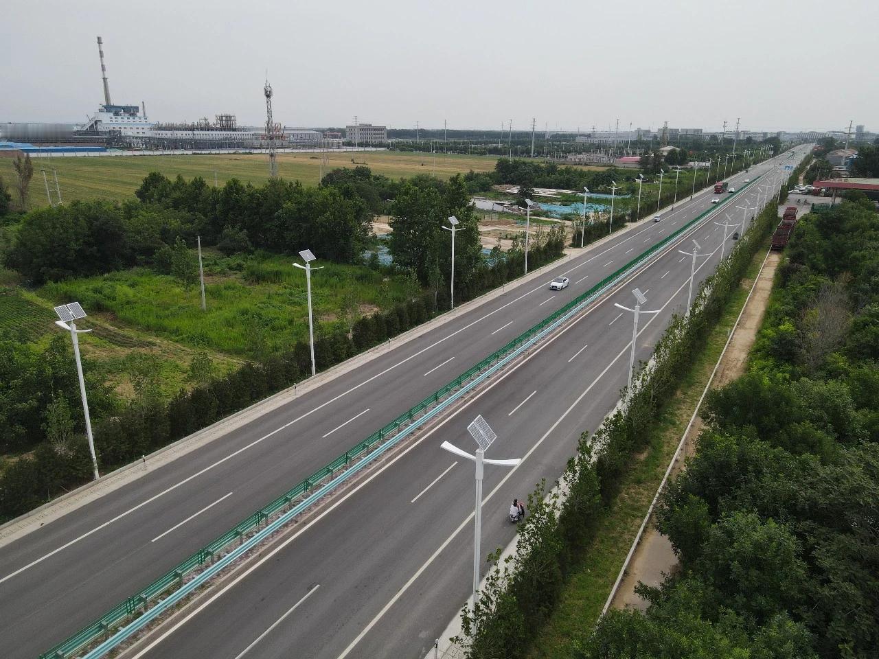 【石家庄南部一省道改建工程主体完工试通车】6月29日，省道S339赵县至元氏段改