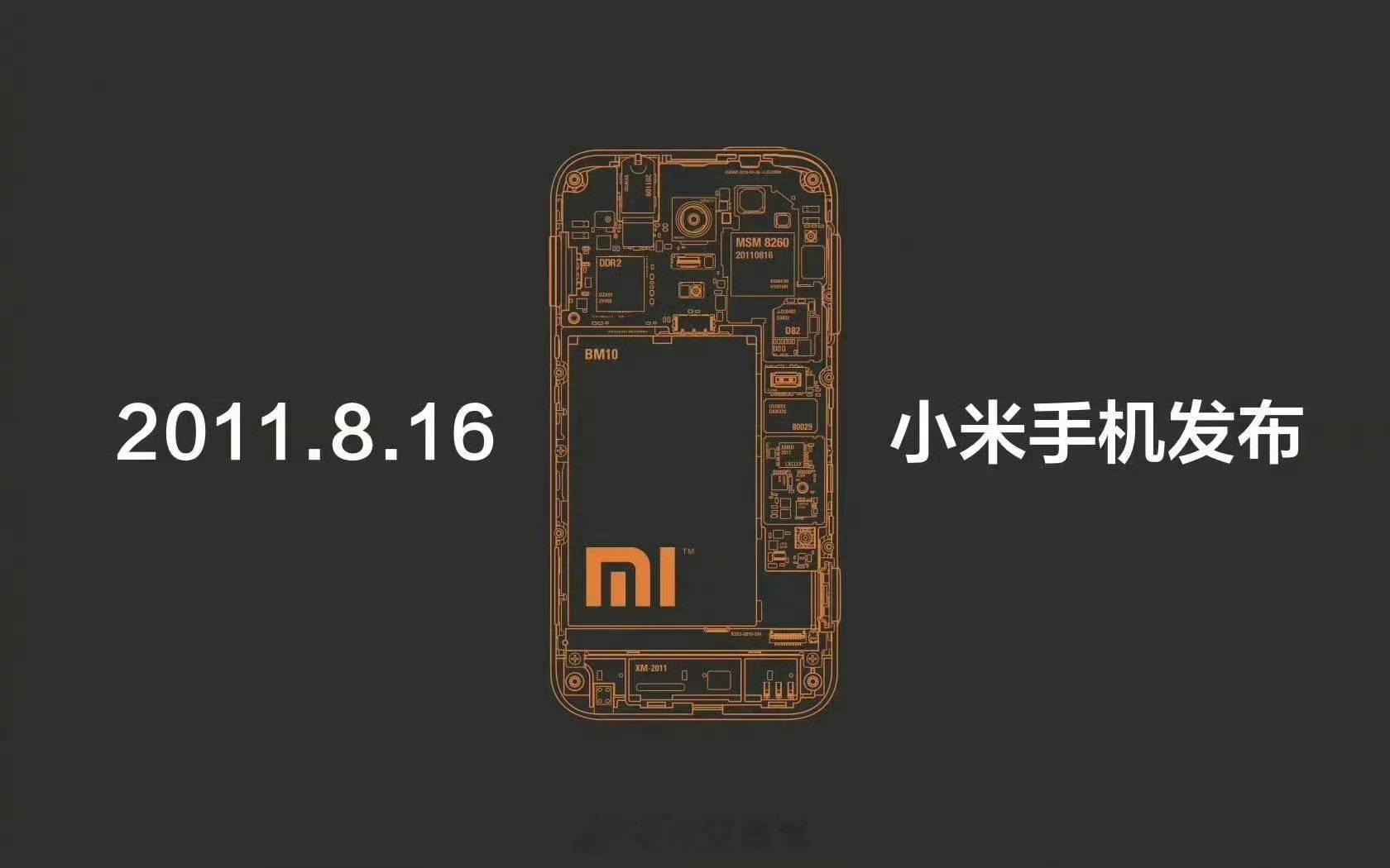 一眨眼小米手机都15岁了，时间过的真快。