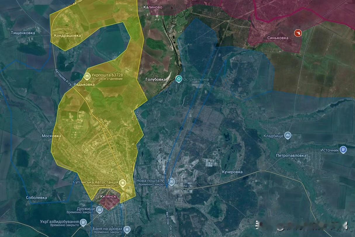 乌克兰联合部队突击兵团发言人维克托・特雷古博夫声明：
在库皮扬斯克肃清俄罗斯人行