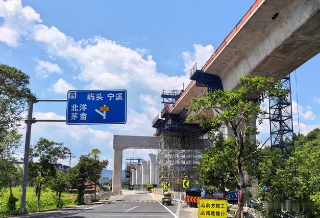 🔥台州市域铁路S2最新进度！最西端北洋站主体完工，停车场连接线桥梁稳步推进！