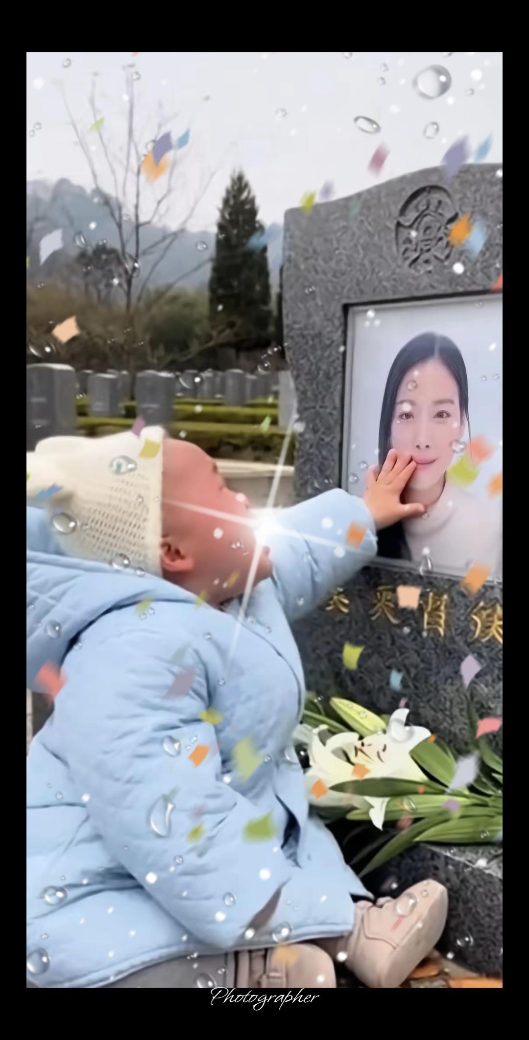 泪涌，离世八个月的妻子托梦给丈夫说：很想宝宝，有空的时候把宝宝带来，看看又长点没