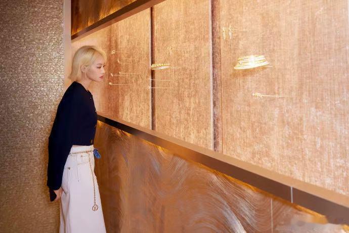 宋茜LV高珠活动造型宋茜摩洛哥LV高珠发布晚宴造型 品牌活动造型永远不会让人失望