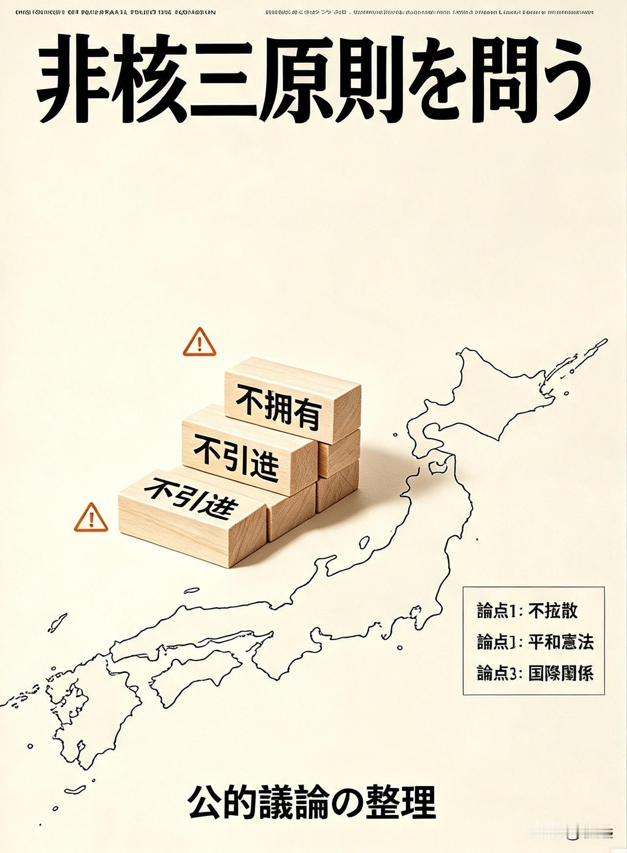 高市早苗政府一直在极力推动日本废除无核三原则危险之举，他们真正紧张的还是联合国五