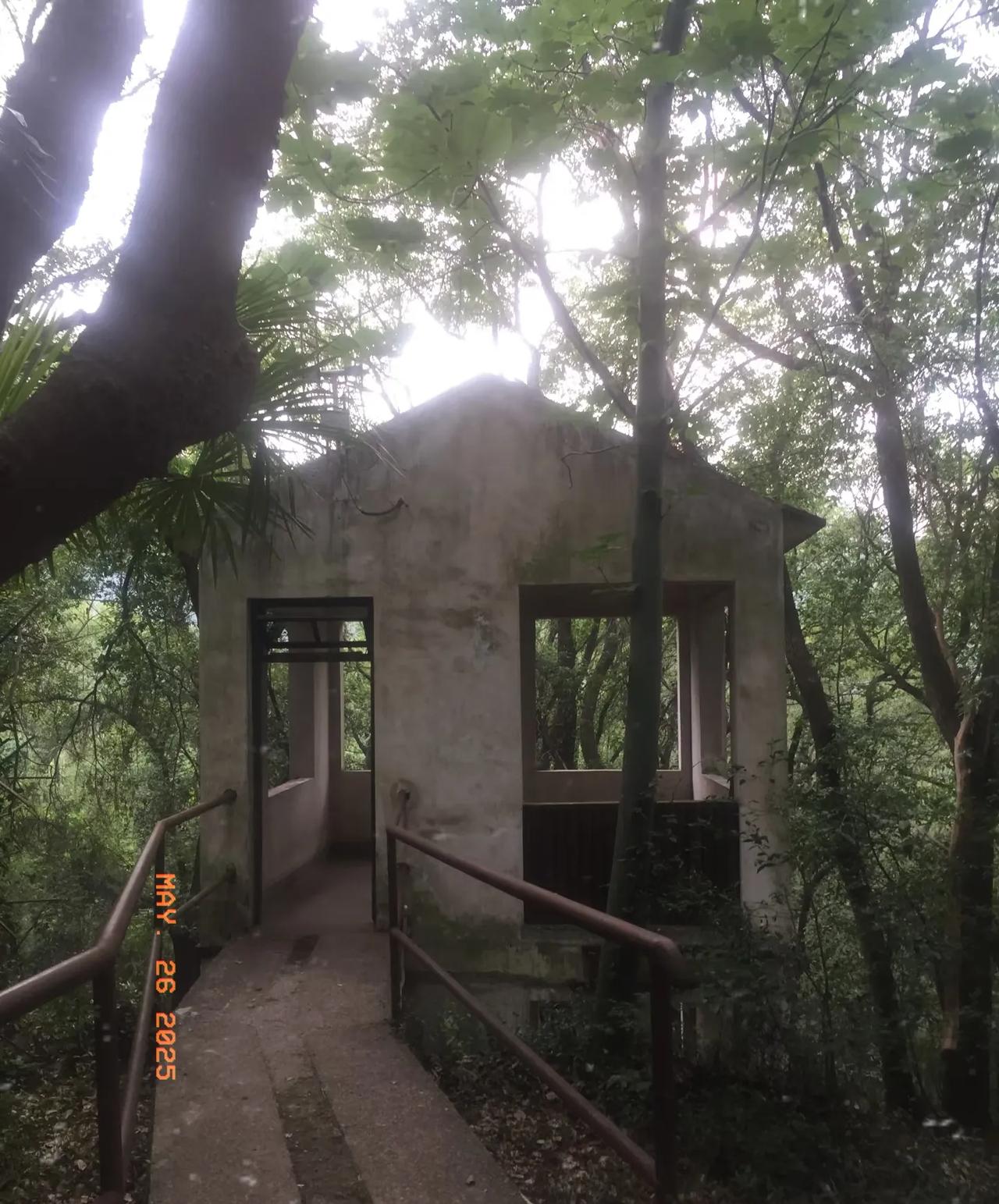 锡惠公园往龙光寺方向，半山腰上。无锡这个地方好梦核。