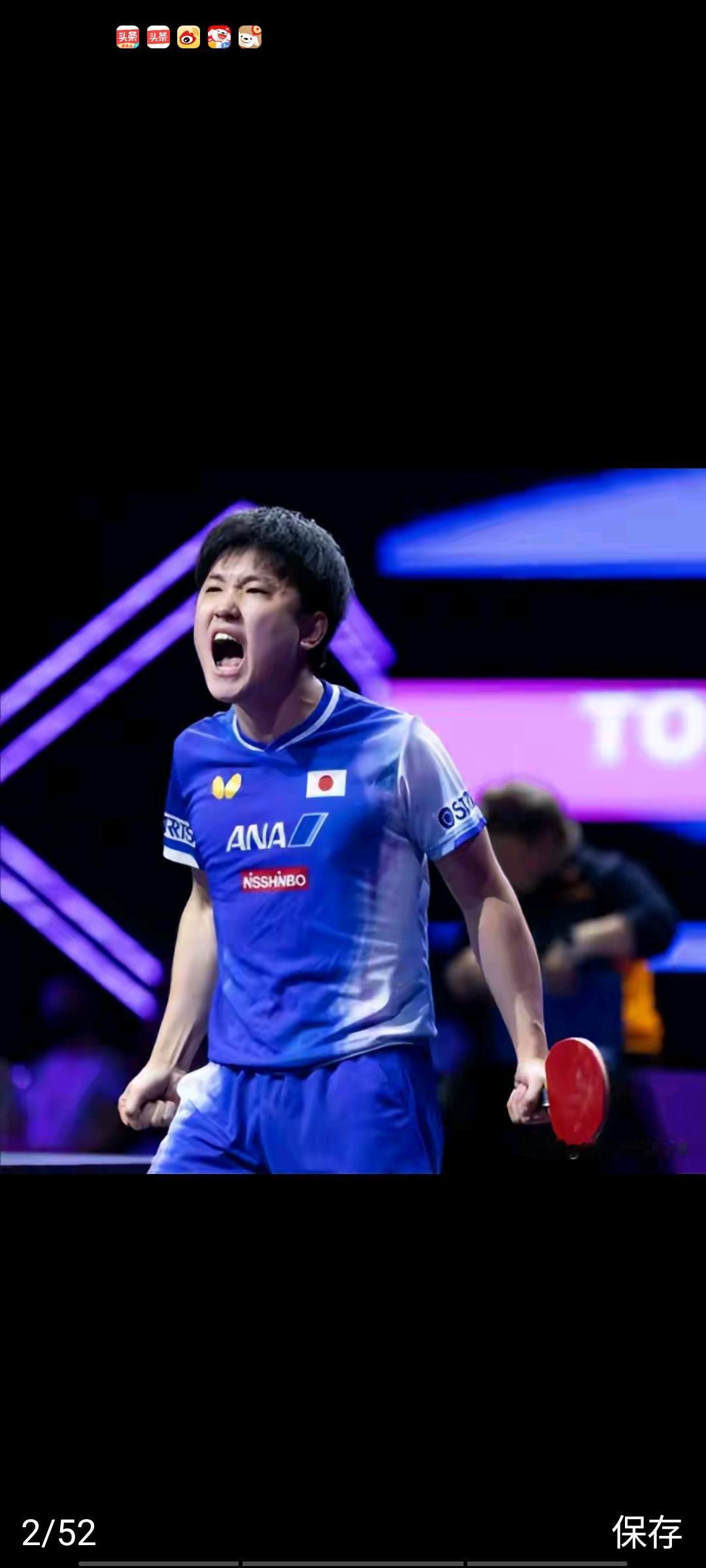 向鹏以0比3完败给张本智和，二人实力差距悬殊。向鹏反手失误频频，正手也不占上风，