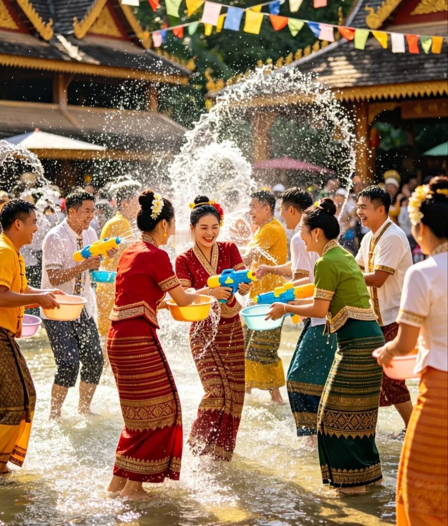 泼水节 性骚扰泼水节，本是傣族传承千年的传统佳节，以清水为媒，传递辞旧迎新、消灾