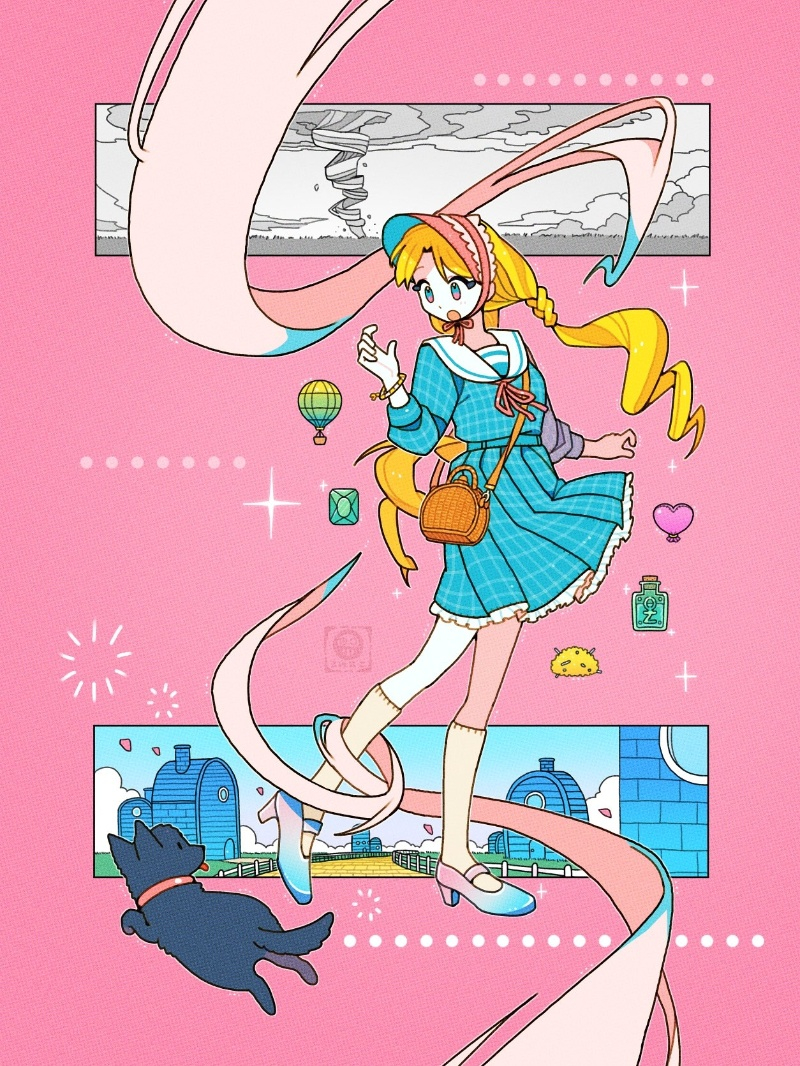 金秋壁纸大放送金秋产粮节可爱即正义 ~💚🩵💙🤩‼️插画师てんてこ (tw