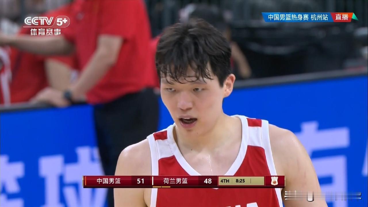 中国男篮巨星杨瀚森的表现真是太平淡了！虽然今天中国男篮在主场以65：60战胜荷兰