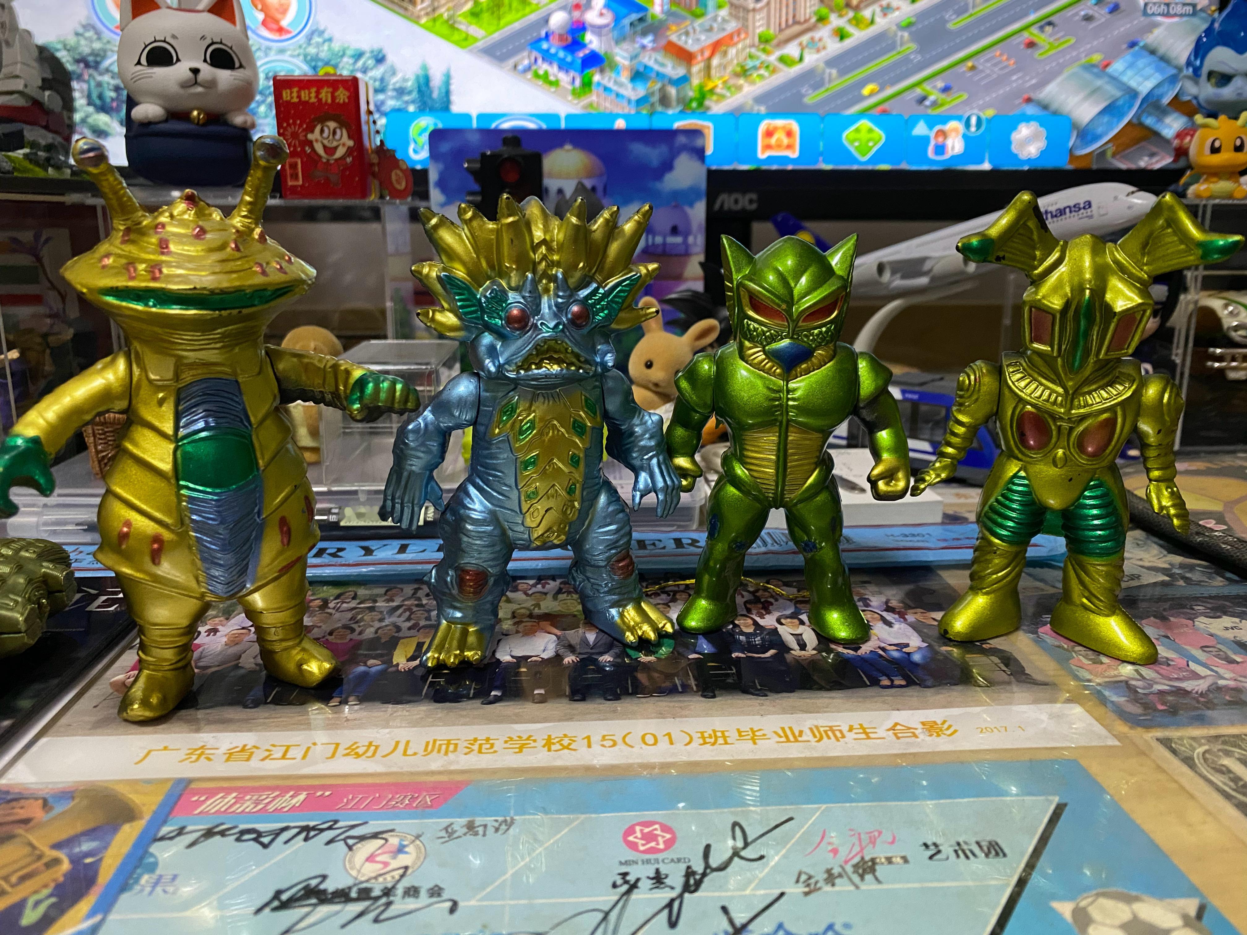 突然挖返怪獸系列- 金裝四大才子