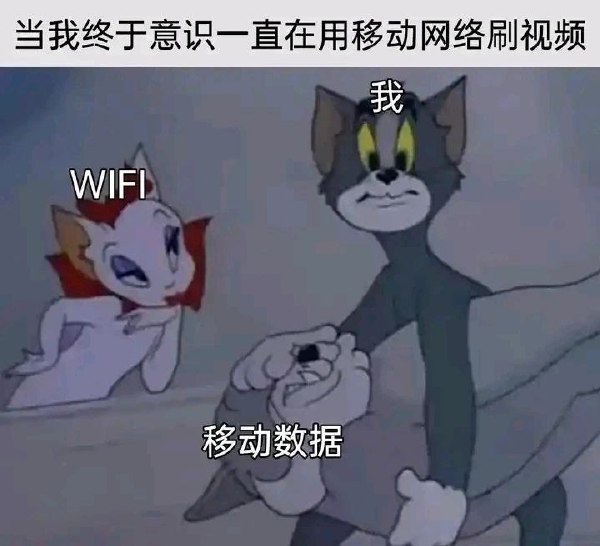世界上最痛苦的事情不是忘记开无线网络，用自己的流量刷半天视频，而是以为自己用的酒