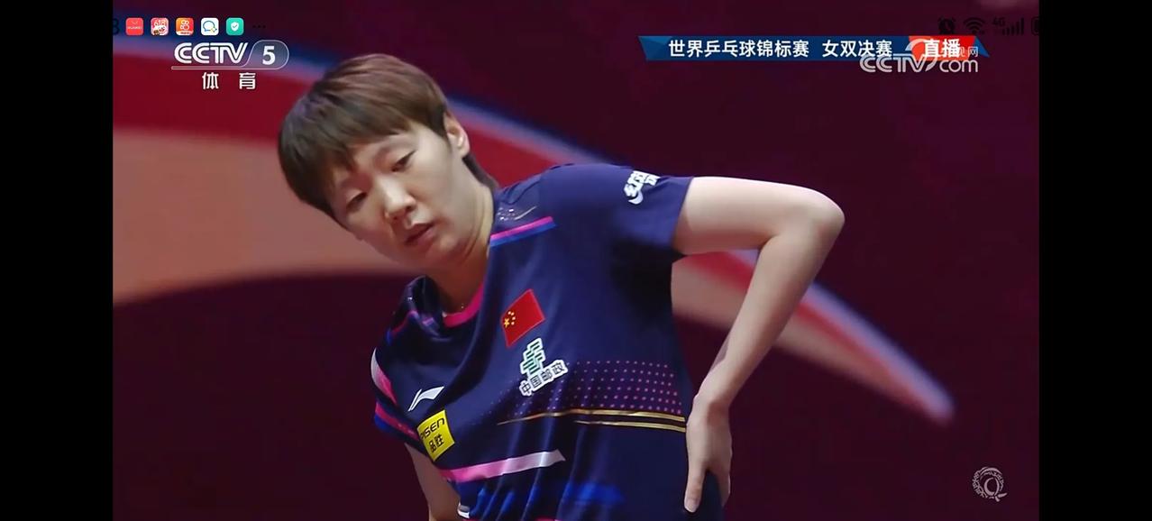 心疼王曼昱。朴实无华的王曼昱与孙颖莎大战七局，最终3:4惜败。屈居多哈世锦赛与单