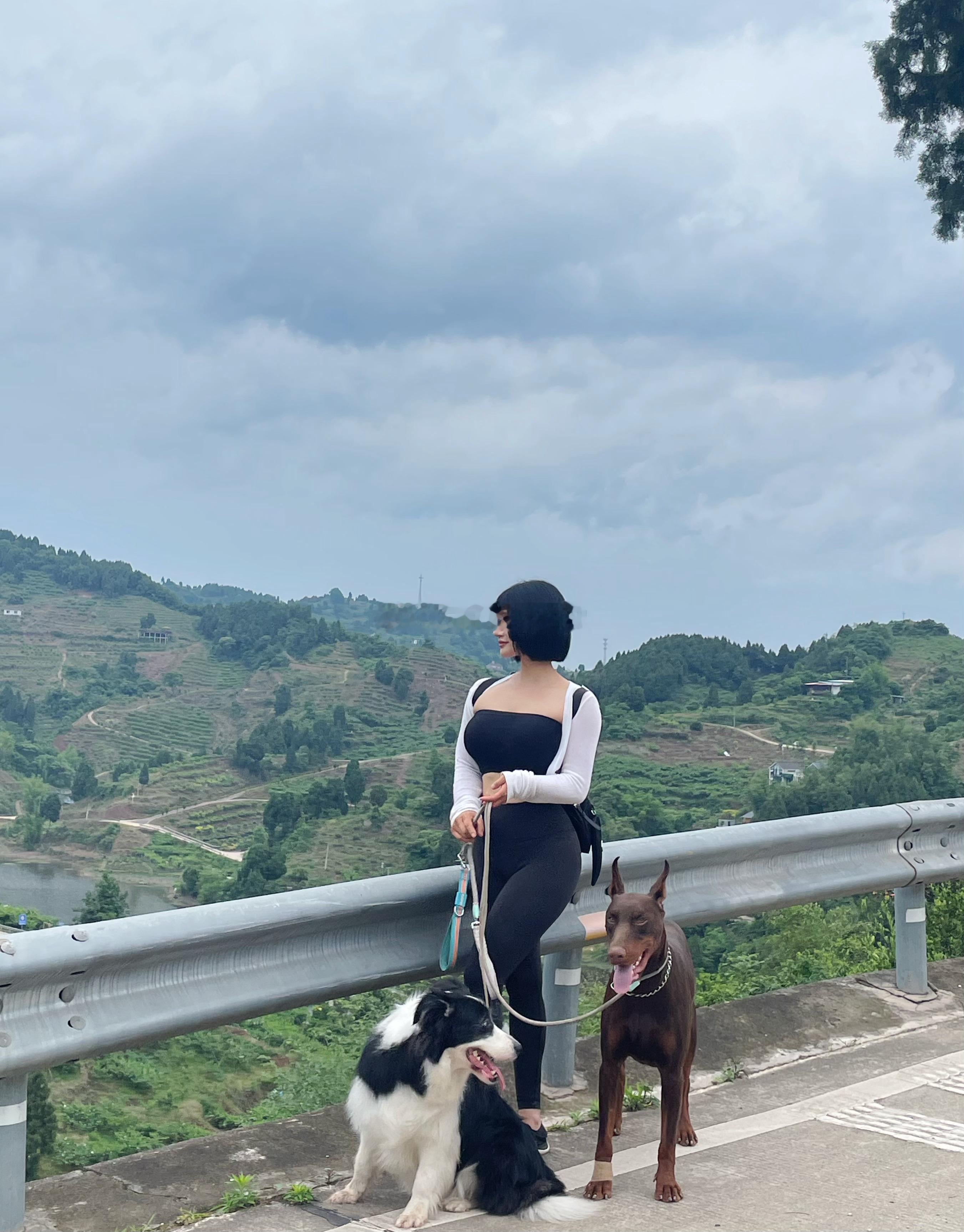 天气很好  适合徒步 ​​​