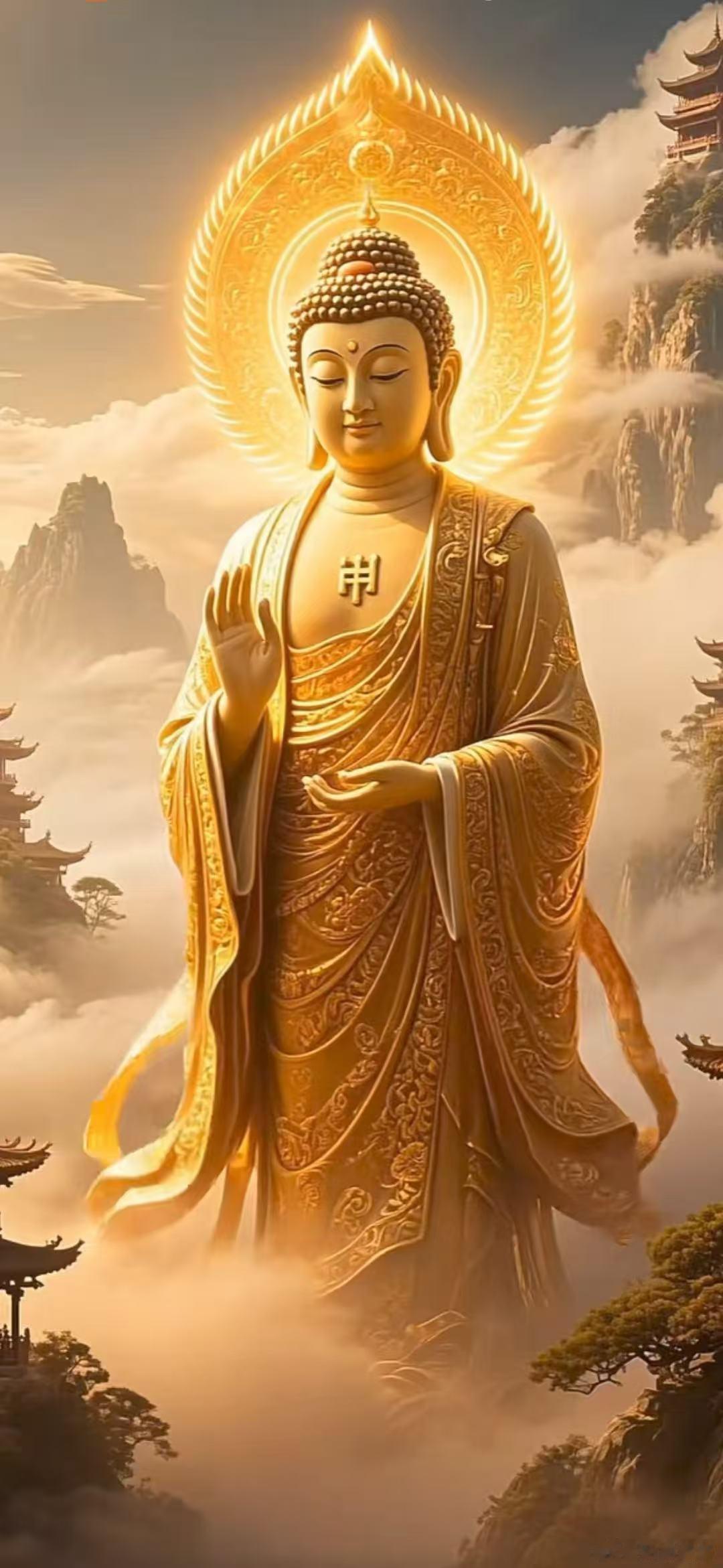 见佛祈福，慈悲为怀，安稳度日。愿岁月温柔待人，压力慢慢消解，所求不过平安健康，所
