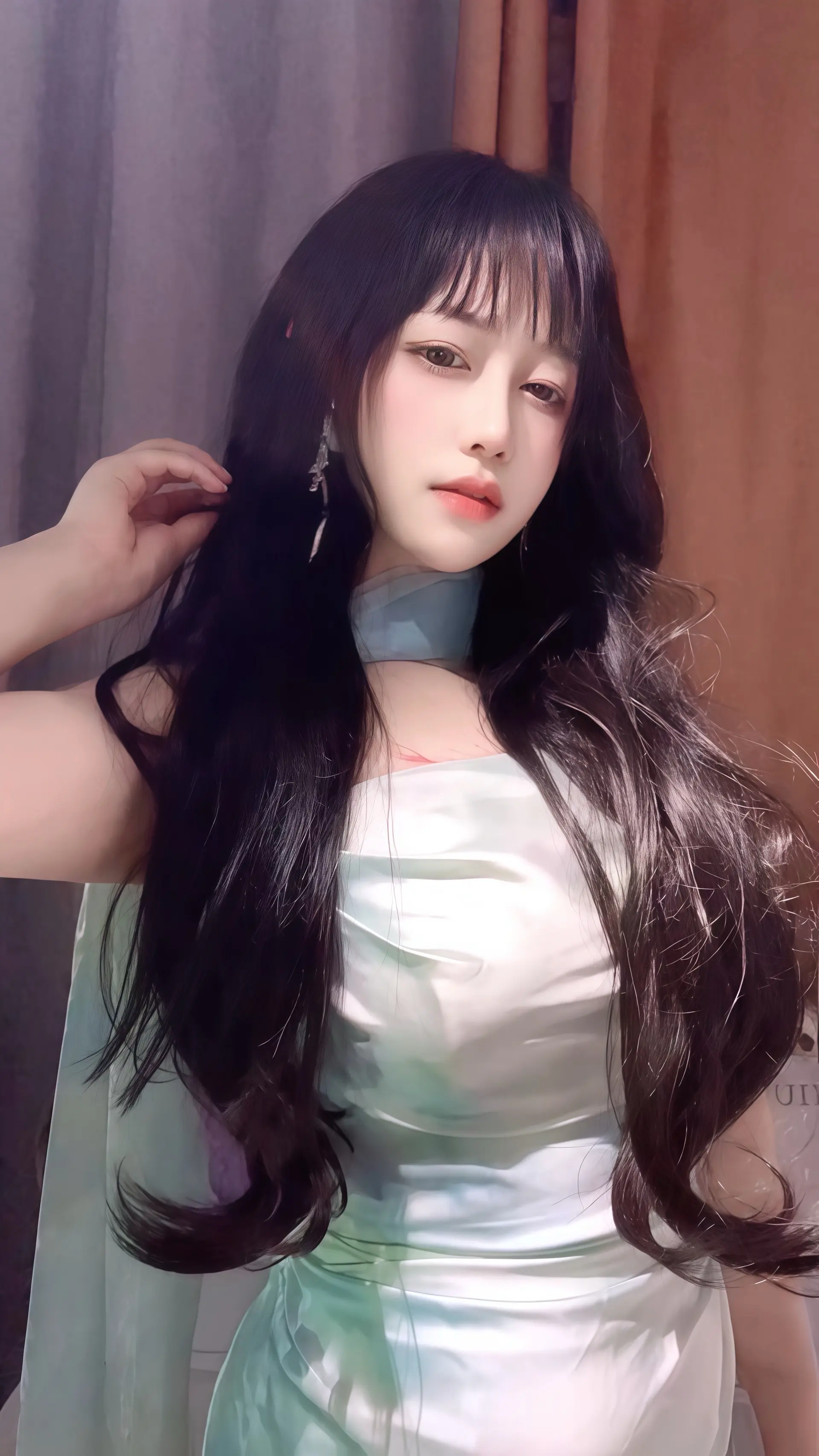 你长的毛绒绒的 像我的🐶。