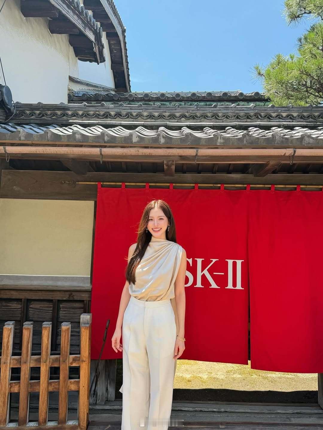 泰星Baifern小水SK-II活动专门去学了日本酒酿造工艺。网友：怪不得神仙水