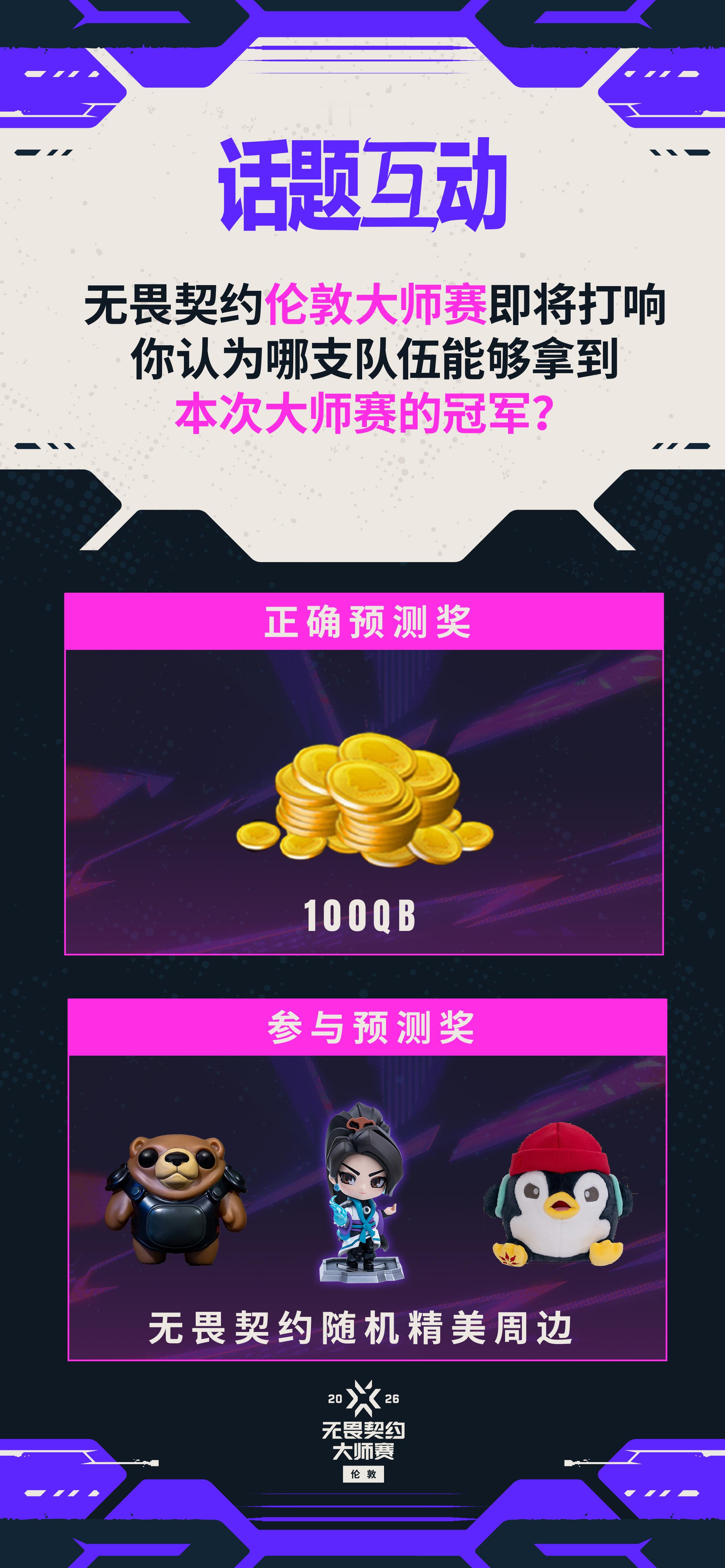 无畏契约伦敦大师赛 无畏契约伦敦大师赛即将打响，12支队伍将展开激烈的角逐！你认