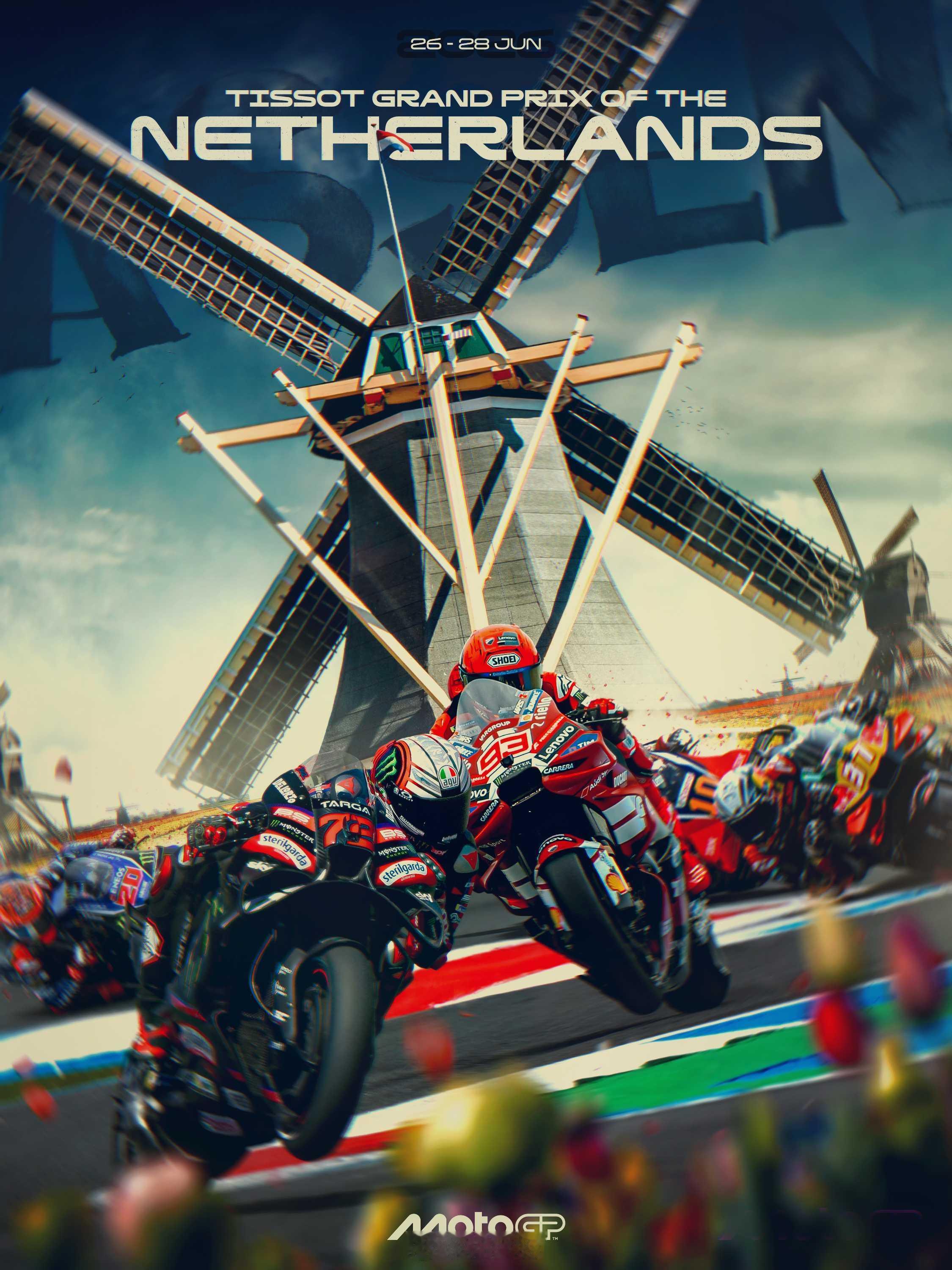 2026 MotoGP 荷兰大奖赛海报motogp