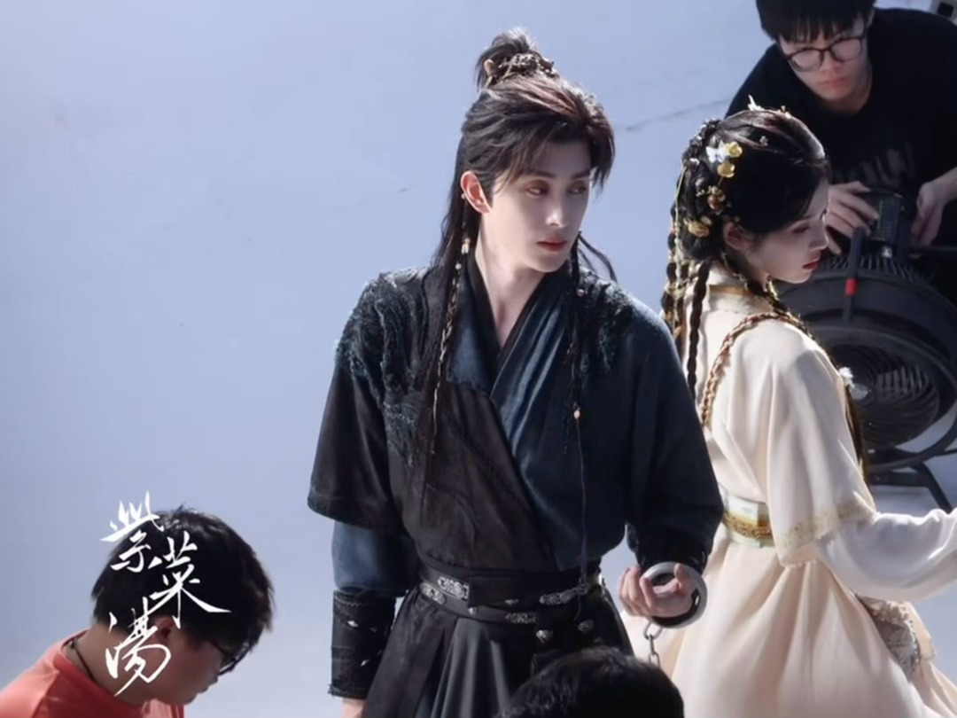 《错世录》有这二位我不知道拿什么输敖瑞鹏张淼怡错世录同框拍摄路透敖瑞鹏张淼怡错世