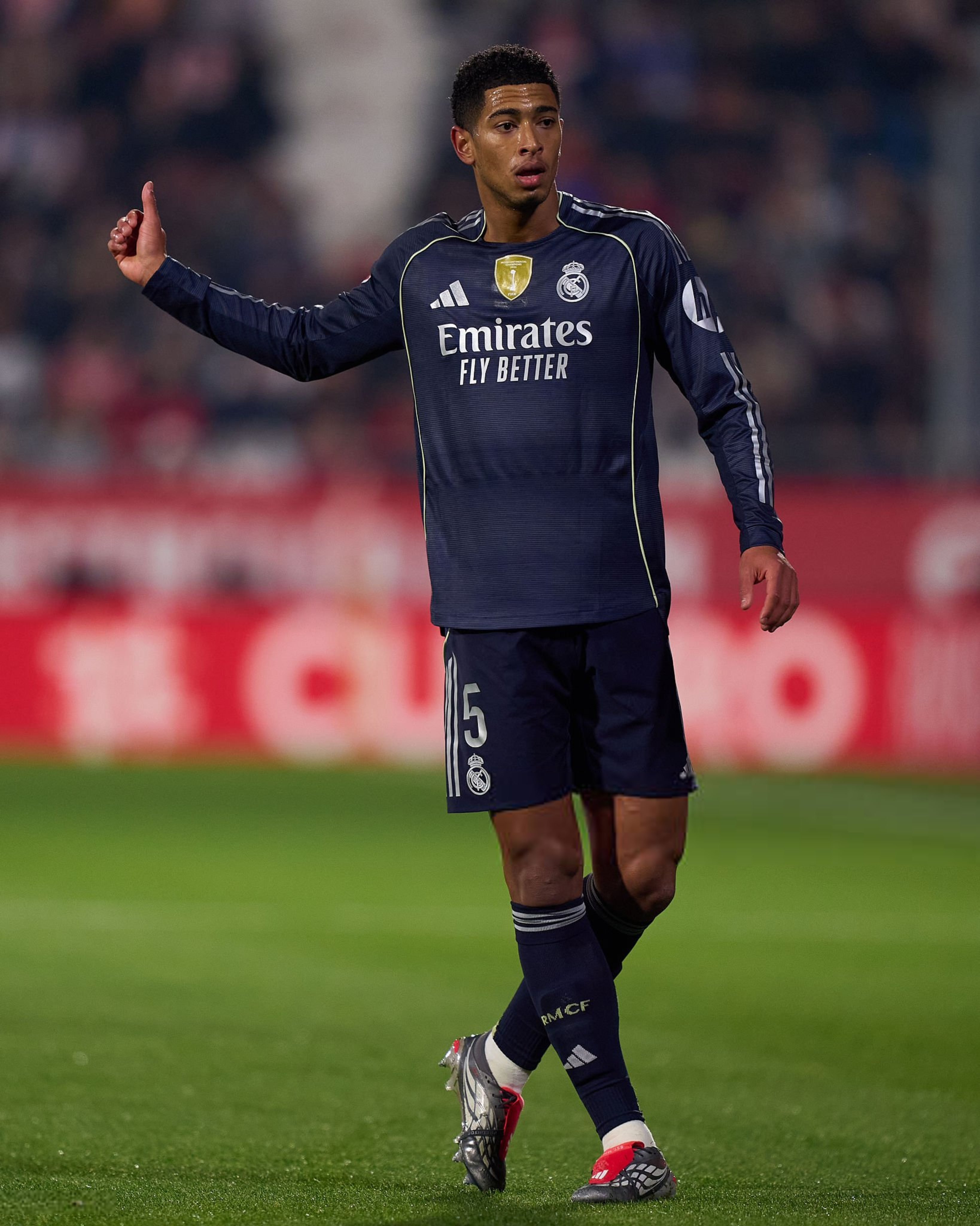 踢8号位也是世界上最好的球员贝林厄姆赫罗纳vs皇马 上半场数据创造 2 次机会长