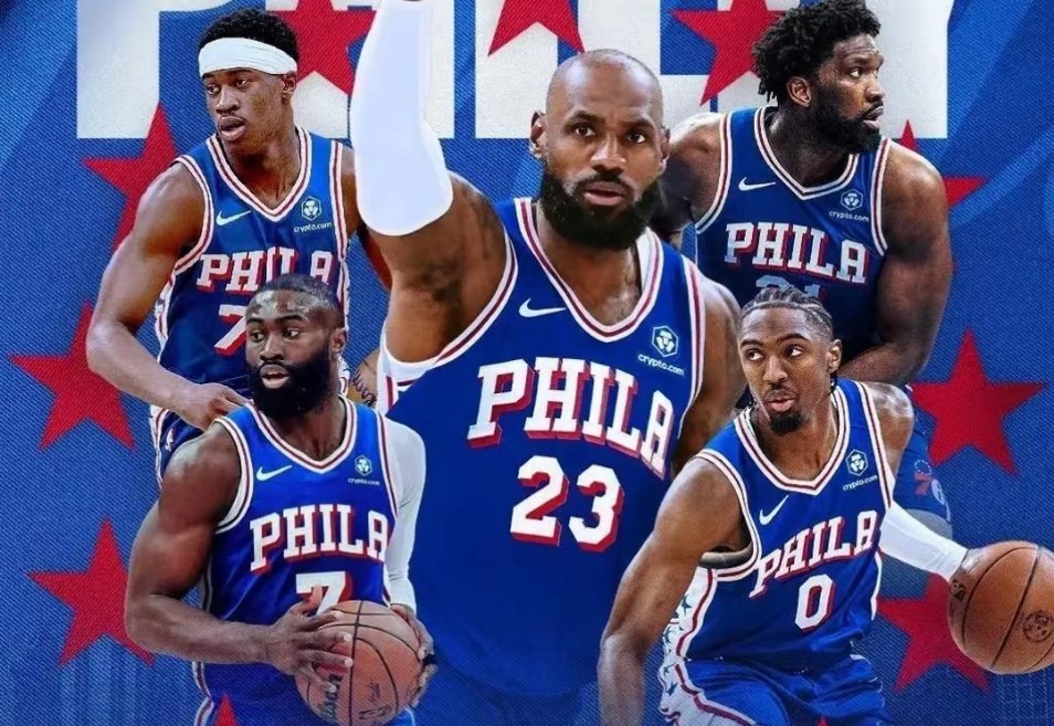 NBA新赛季费城76人只比拼首发五虎！新赛季首发战力前五：费城榜首、雷霆第二、尼