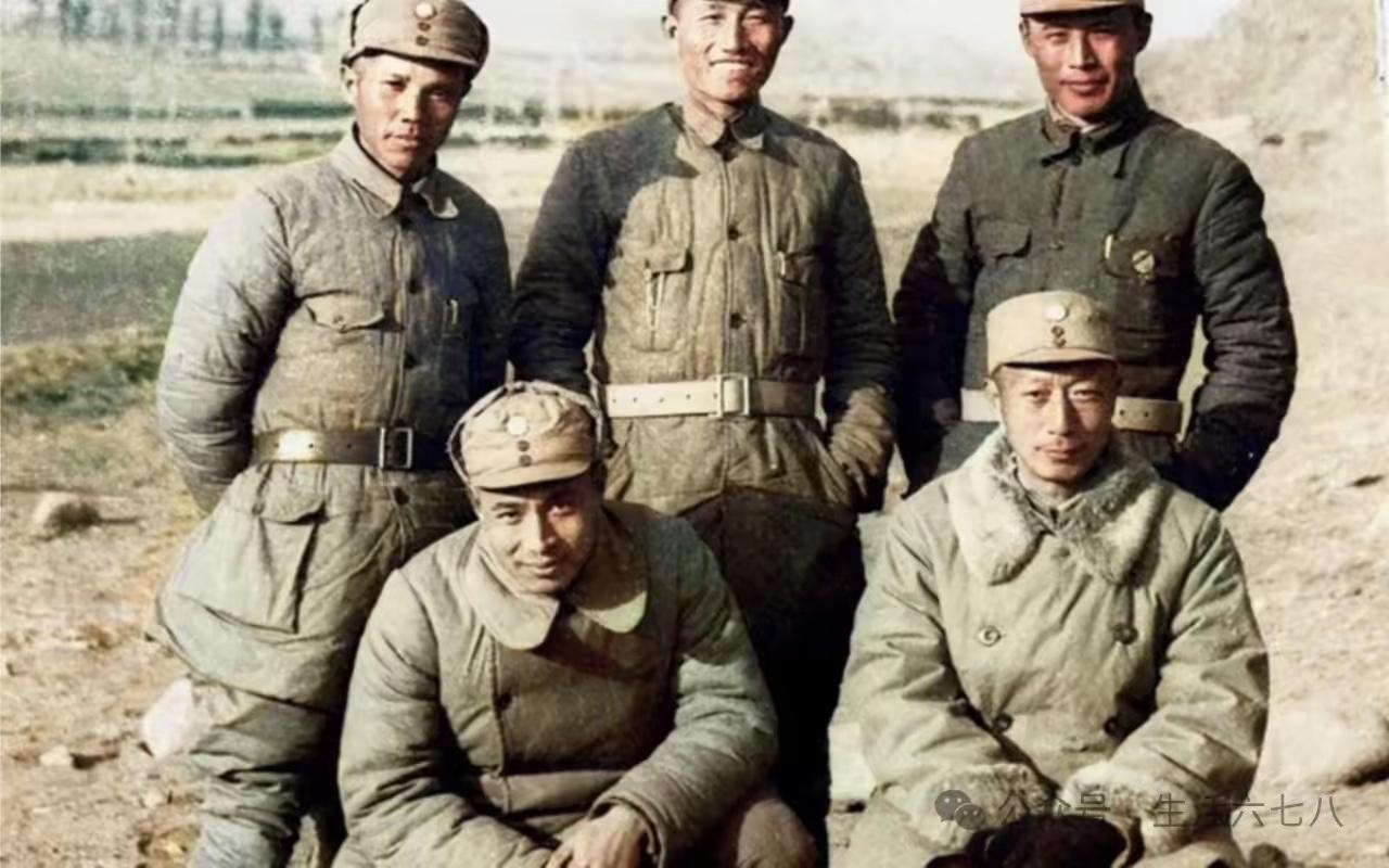五位高级将领合影，我敢打赌，认识三位以上，绝对是历史课代表，我立即拜你为师！！