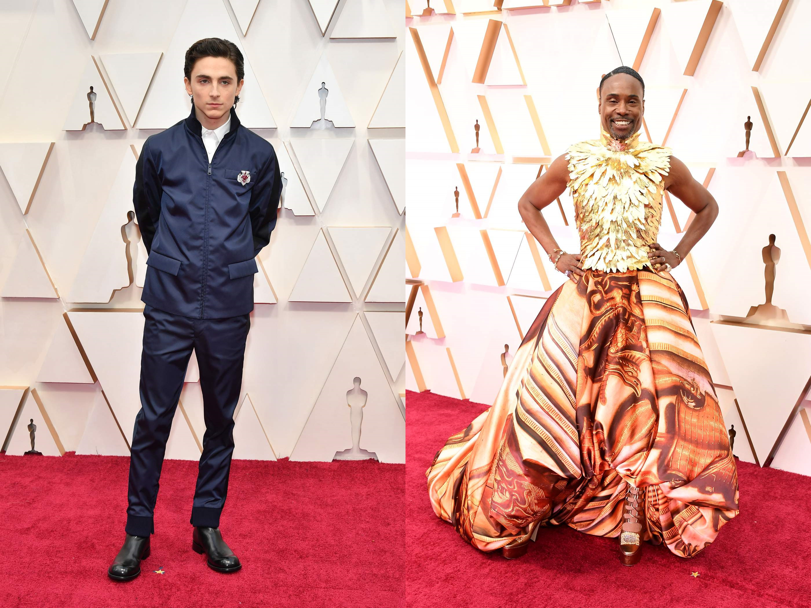 2020 年第 92 届奥斯卡金像奖红毯回顾Renee Zellweger 、P