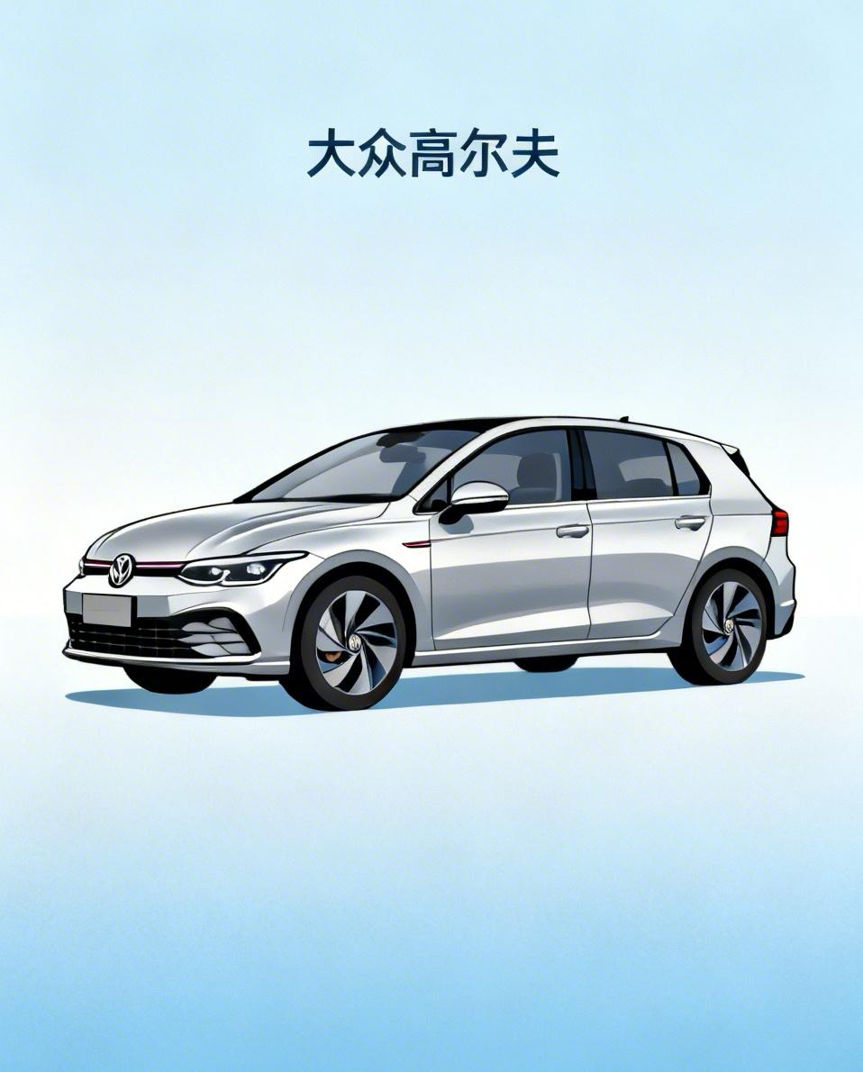 这次回老家的时候坐高铁回去的，到了高铁站，租了一部车高尔夫。

没想到给我的体验