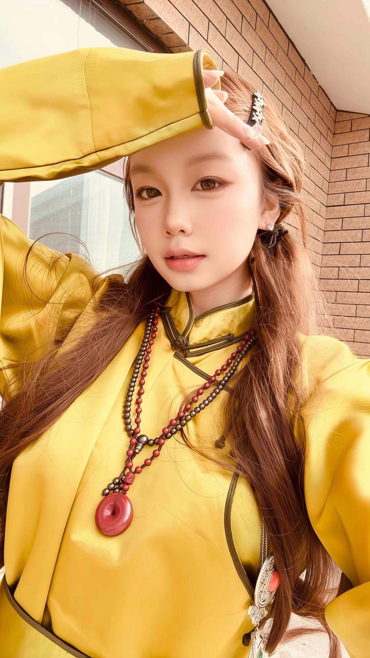 迎着光做最自由的自己蒙古族