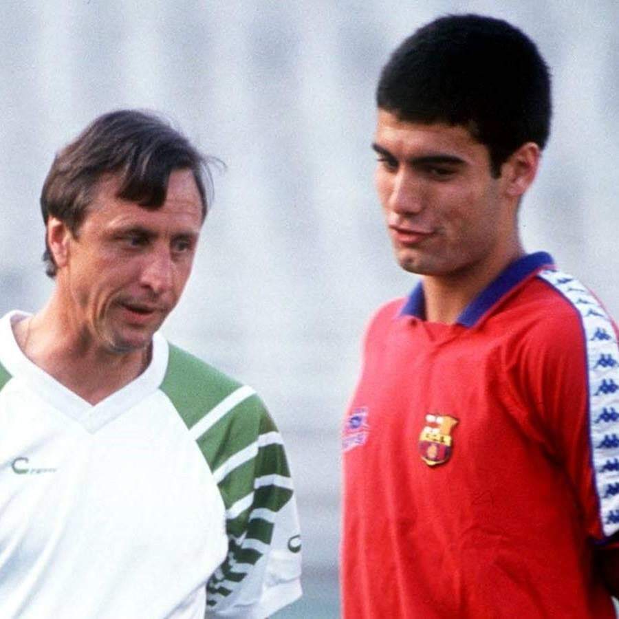 克鲁伊夫和瓜迪奥拉冷足-时光机