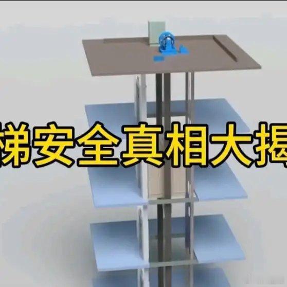 《电梯安全真相大揭秘：钢丝绳断了也不怕？带你拆解它的保命设计》播放量：1.9万点