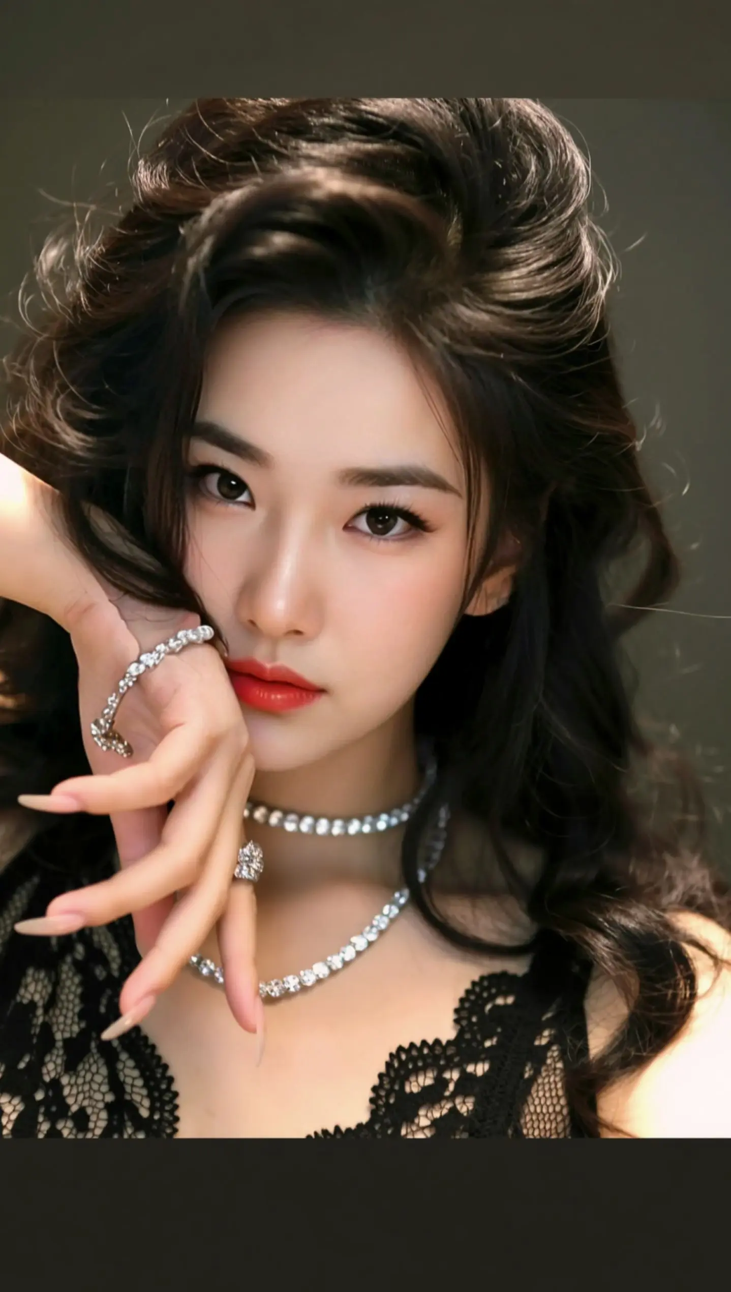 AI卷发魅惑自拍 随变ai随便玩