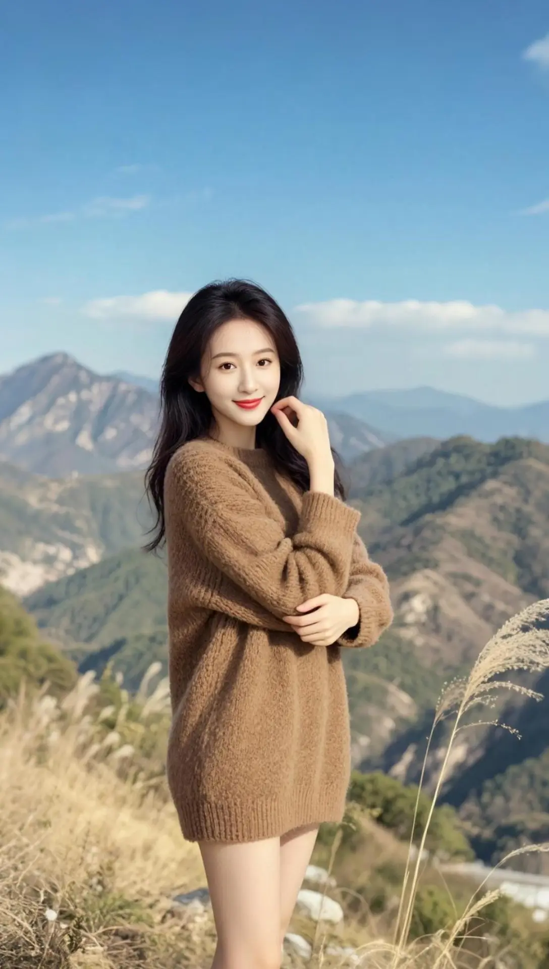 AI山景生活照 随变ai随便玩