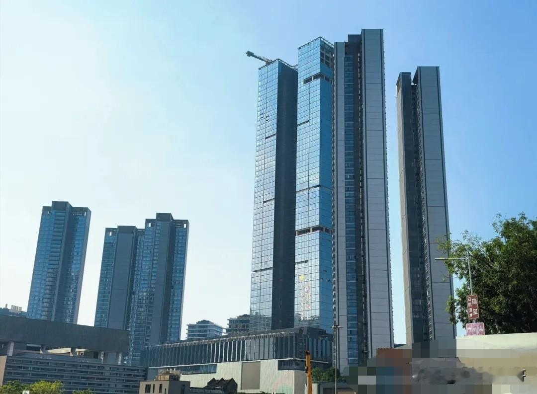 白鹅潭CBD最高建筑是华润瑞玺，也是目前为止芳村区域最高地标，颜值担当。
唯一美
