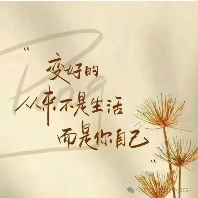 当你越来越优秀，他人才会更在意你，因为可能他爱的可能不是你这个人本身，而是你本身