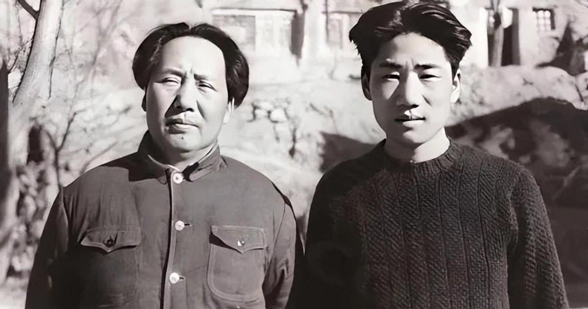 1946年毛岸英与父亲毛泽东见面时提到一人，毛泽东惊讶地问她还在世吗？
1945