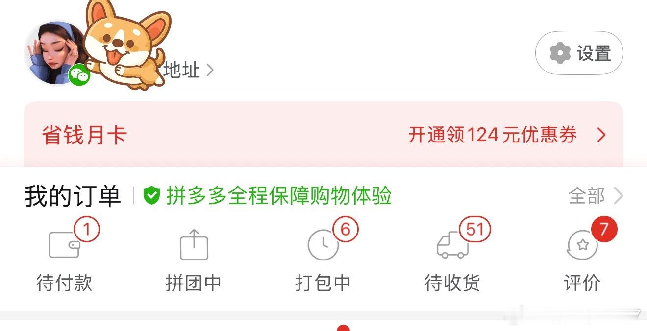一到过年，我在拼夕夕就彻底失控了。专挑那些可可爱爱的过年小装饰，几块钱、十几块钱