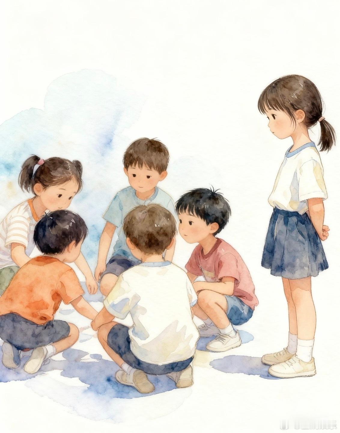 小孩子的社交不谈感情全是事情 不用过度解读孩子之间的分分合合，很多时候只是一件事
