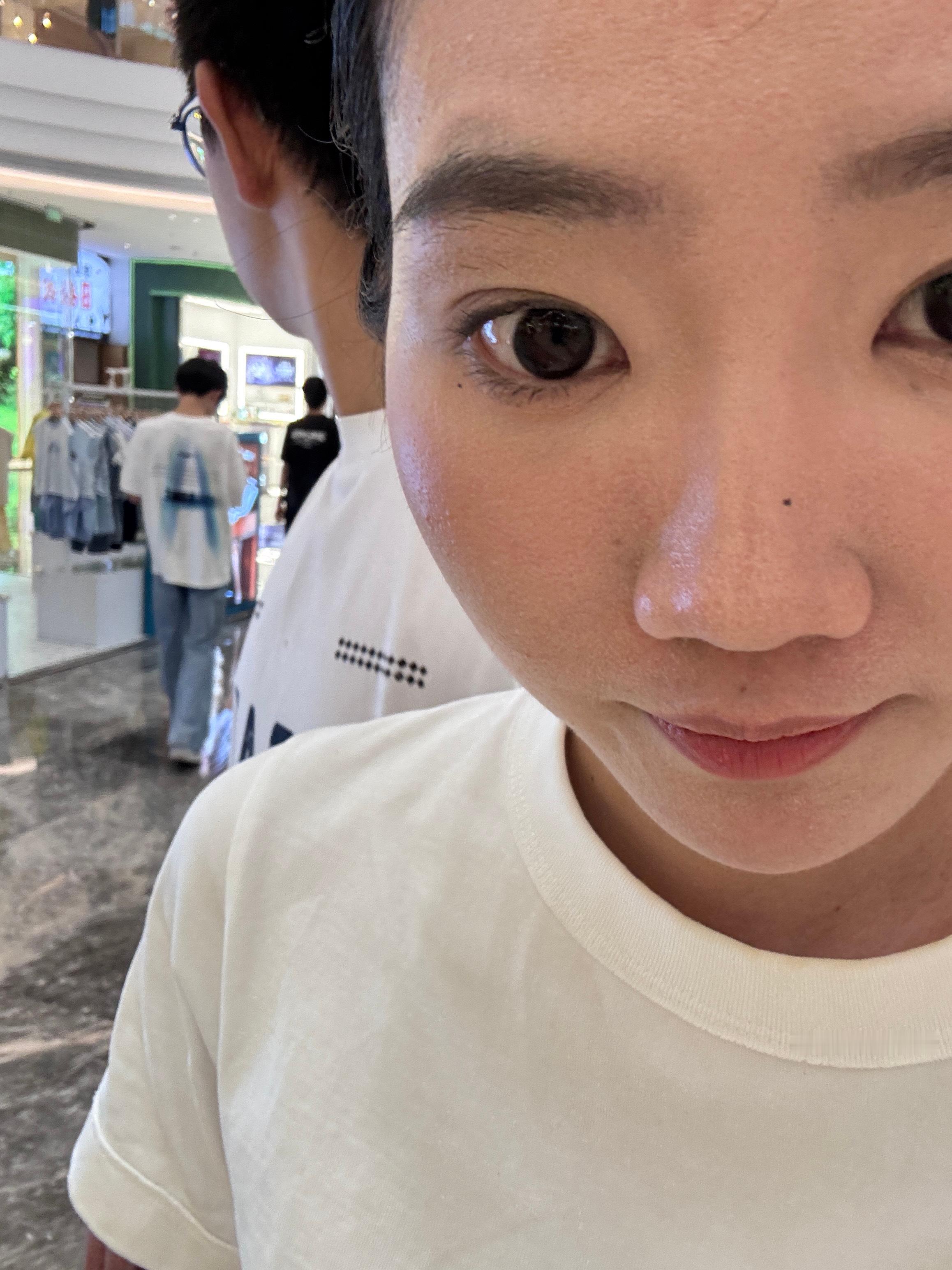 原色波塔粉底液我感觉是可以的下巴差一点点 差不多12点到晚上9点 