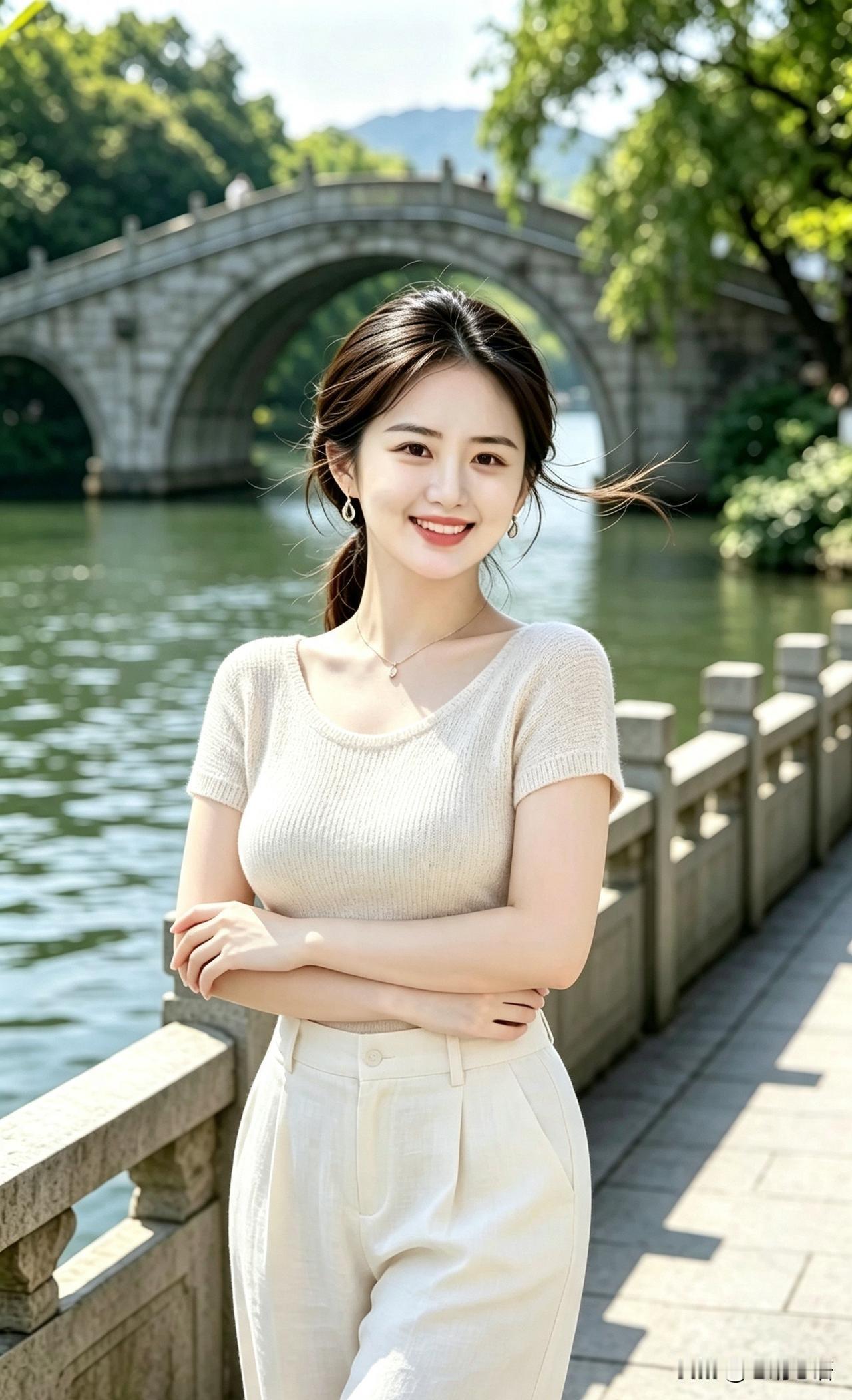 行于山水之间，看淡世间纷扰，
历经世事，学会善待自己，守一份内心安然。

文/老