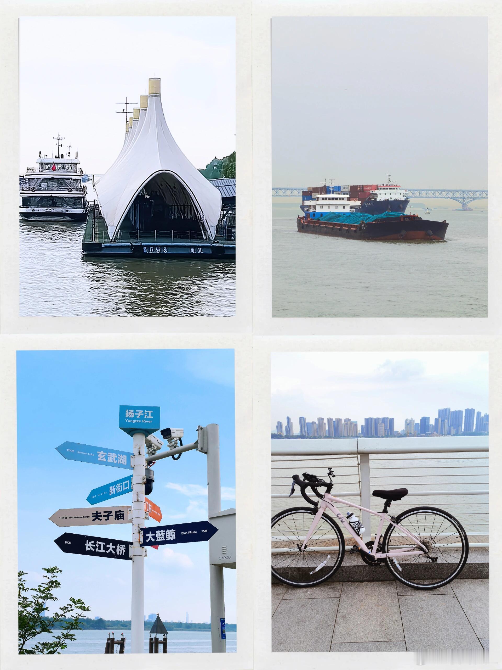 骑行、健身塑形🚴‍♀️南京7大骑行路线实测！新手VS高手全攻略🔥📍1. 滨