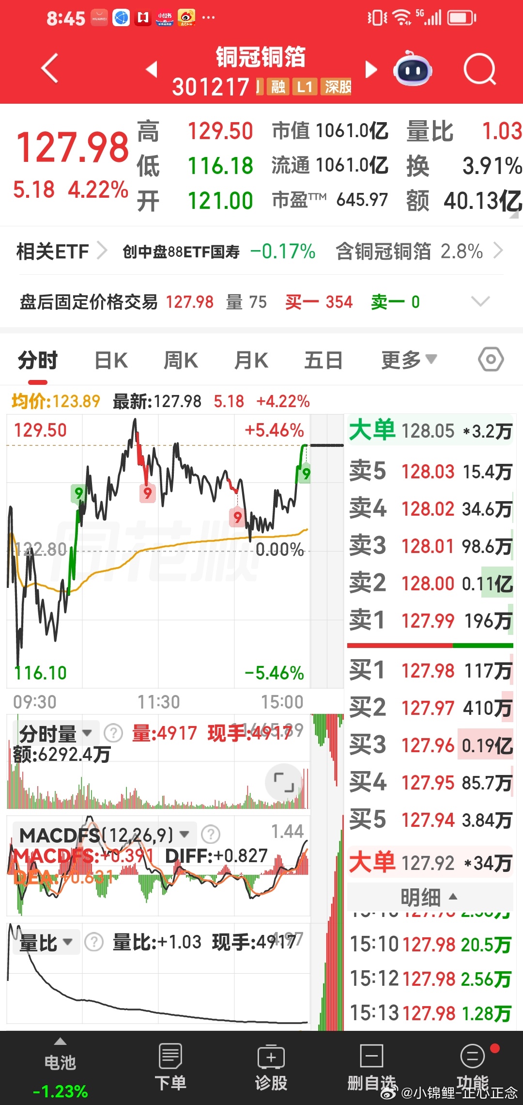 铜光铜箔，这个是300开头的最强牛股。 