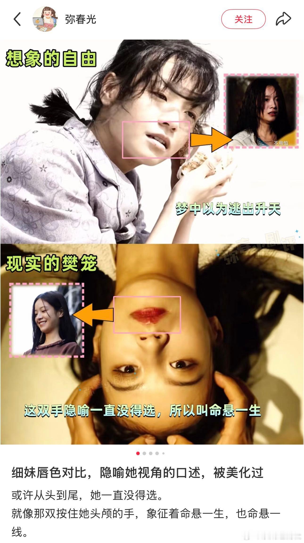 一部剧里全是神级隐喻 老夫妻切猪耳与清理厨余的转场，实则是命案现场的蒙太奇，剧中