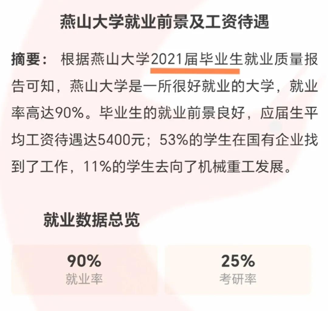 燕山大学毕业后的薪资水平及就业方向，仅供参考
  #教育# #幼儿教育大家说##