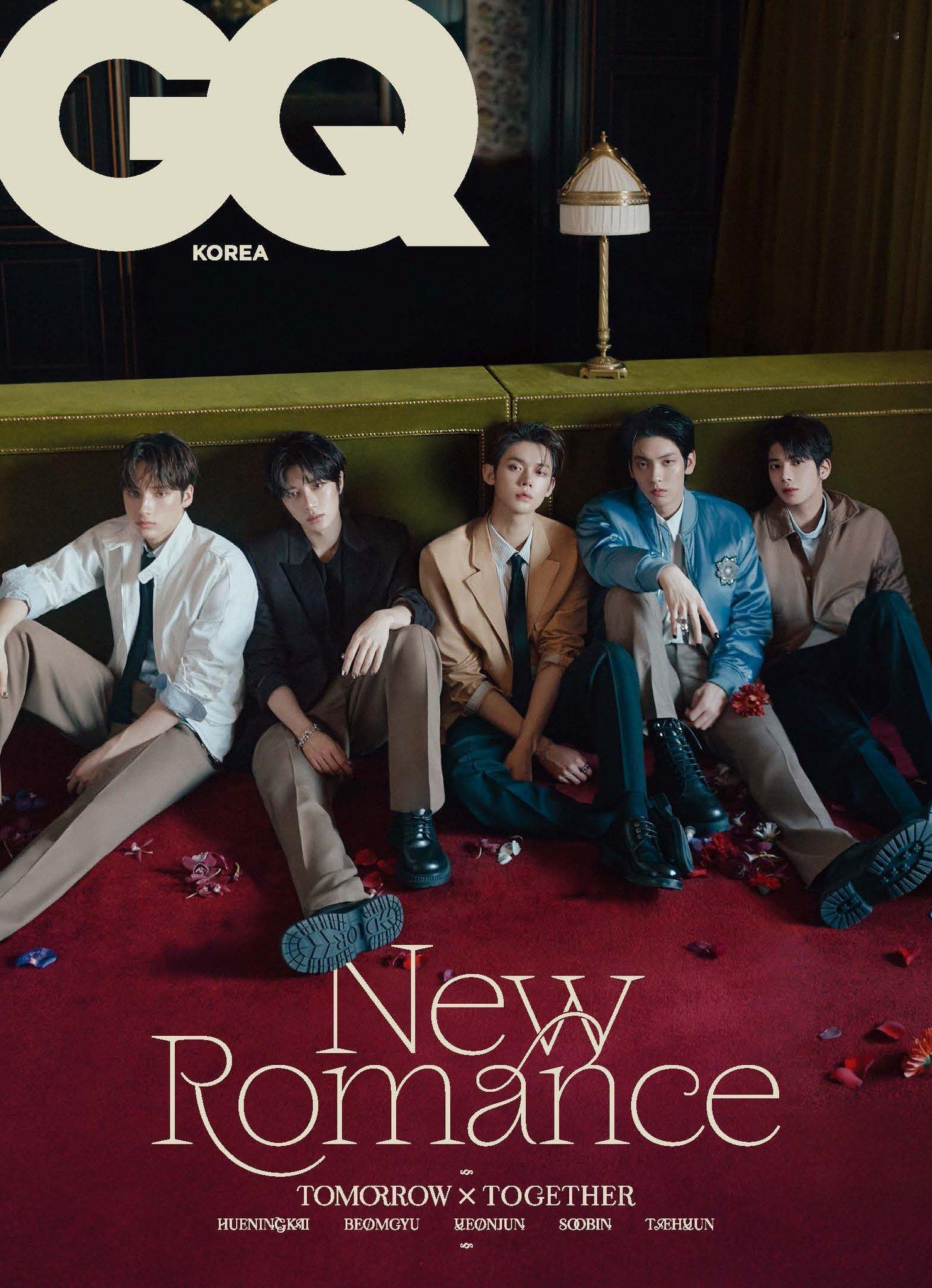 GQ KOREA 4月刊 封面人物 TXT小档新封面！迪奥推封还是很给力！ ​​